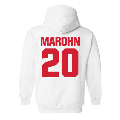 NC State - NCAA Baseball : Ryan Marohn - Hooded Sweatshirt Classic Shersey
