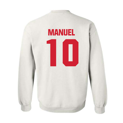 NC State - NCAA Baseball : Truitt Manuel - Classic Shersey Crewneck Sweatshirt-1