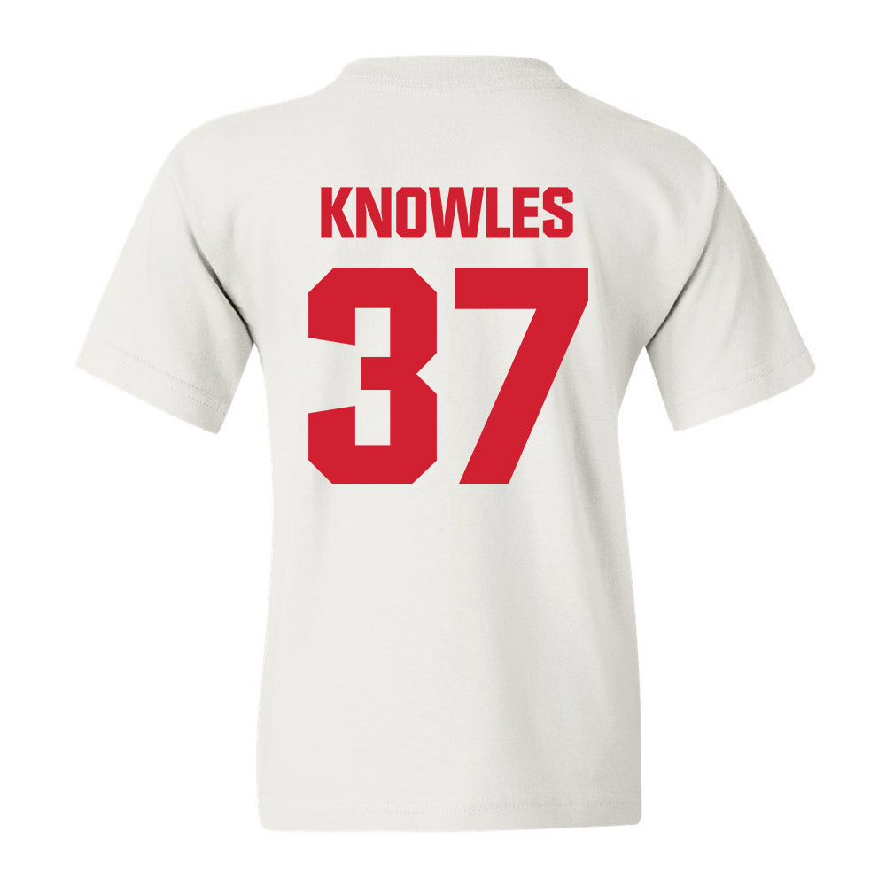 NC State - NCAA Baseball : Aden Knowles - Classic Shersey Youth T-Shirt