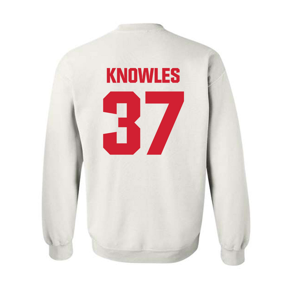 NC State - NCAA Baseball : Aden Knowles - Classic Shersey Crewneck Sweatshirt