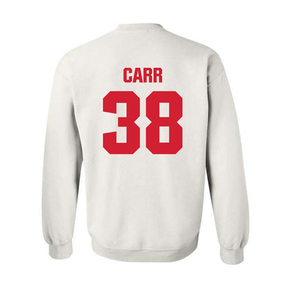 NC State - NCAA Baseball : Landon Carr - Classic Shersey Crewneck Sweatshirt-1