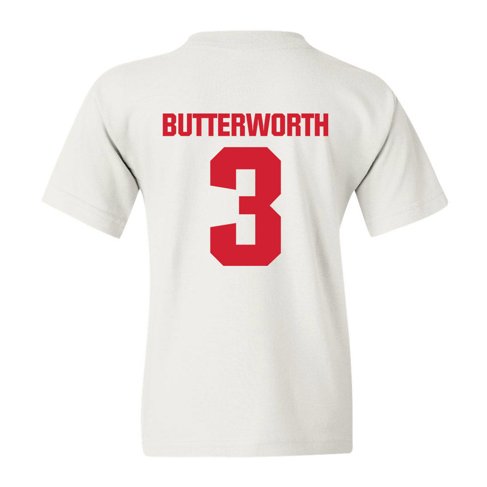 NC State - NCAA Baseball : Brandon Butterworth - Youth T-Shirt Classic Shersey