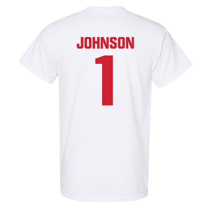 NC State - NCAA Baseball : Rett Johnson - Classic Shersey T-Shirt-1