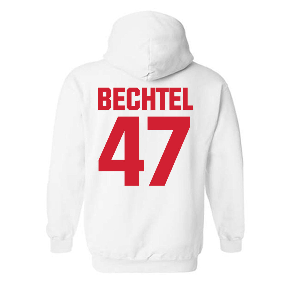 NC State - NCAA Baseball : Jake Bechtel - Hooded Sweatshirt Classic Shersey