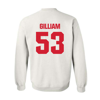 NC State - NCAA Baseball : Jet Gilliam - Classic Shersey Crewneck Sweatshirt-1