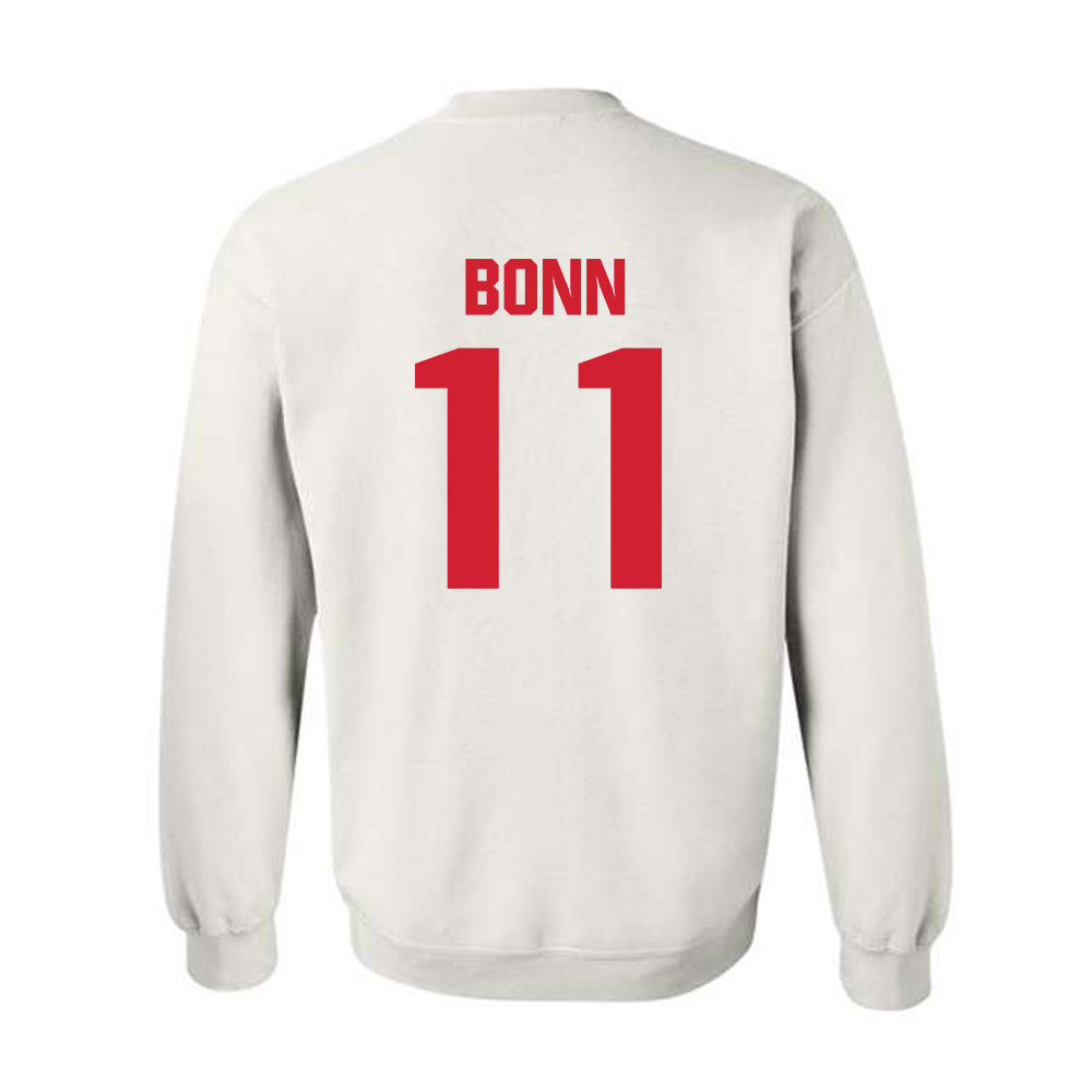 NC State - NCAA Baseball : Preston Bonn - Classic Shersey Crewneck Sweatshirt-1