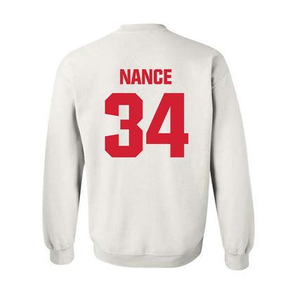 NC State - NCAA Baseball : Anderson Nance - Classic Shersey Crewneck Sweatshirt-1