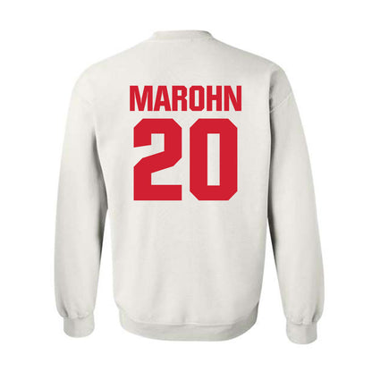 NC State - NCAA Baseball : Ryan Marohn - Crewneck Sweatshirt Classic Shersey