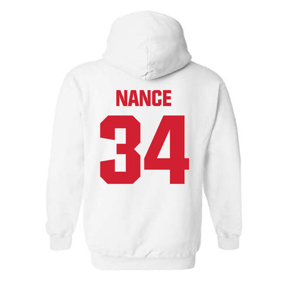 NC State - NCAA Baseball : Anderson Nance - Classic Shersey Hooded Sweatshirt-1