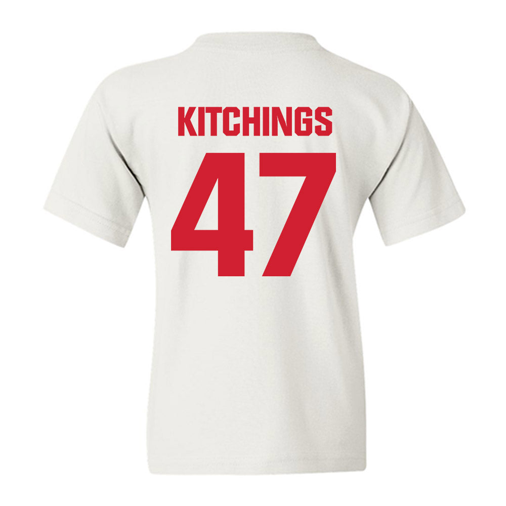 NC State - NCAA Baseball : Aiden Kitchings - Classic Shersey Youth T-Shirt-1