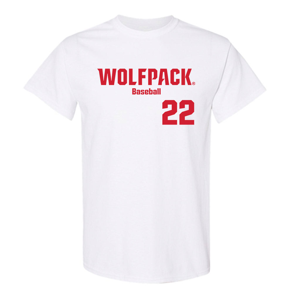 NC State - NCAA Baseball : Luke Hemric - Classic Shersey T-Shirt-0