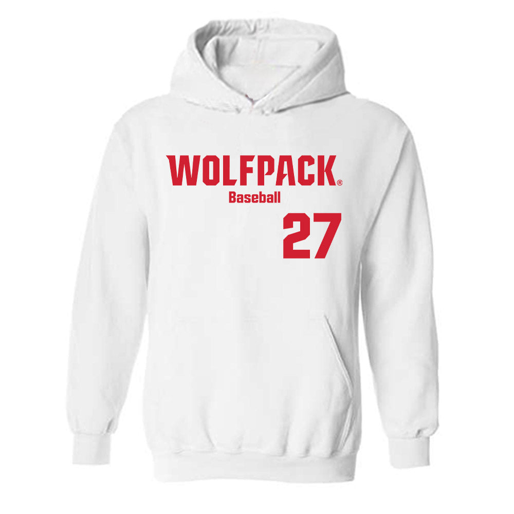 NC State - NCAA Baseball : Chris Mchugh - Classic Shersey Hooded Sweatshirt