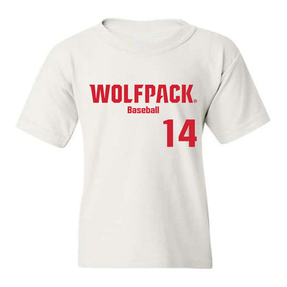 NC State - NCAA Baseball : Ty Head - Classic Shersey Youth T-Shirt