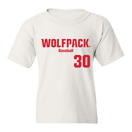 NC State - NCAA Baseball : Mikey Ragusa - Classic Shersey Youth T-Shirt-0