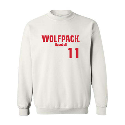 NC State - NCAA Baseball : Preston Bonn - Classic Shersey Crewneck Sweatshirt-0
