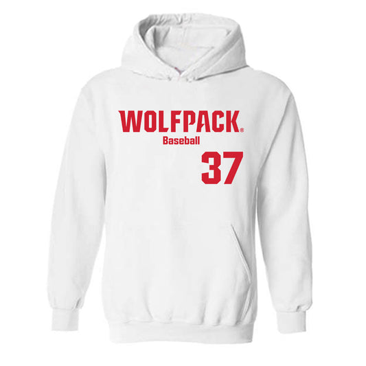 NC State - NCAA Baseball : Aden Knowles - Classic Shersey Hooded Sweatshirt