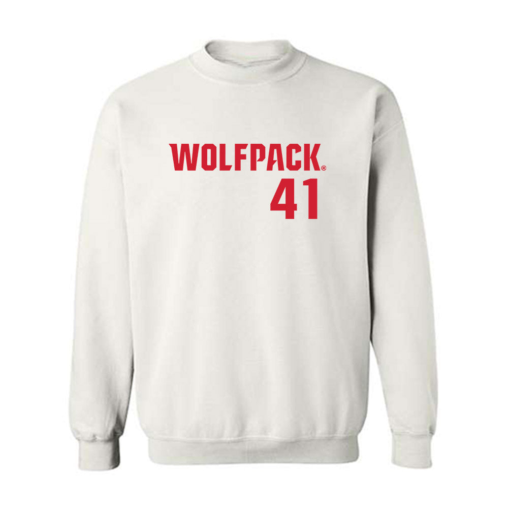NC State - NCAA Baseball : Jacob Dudan - Crewneck Sweatshirt Classic Shersey