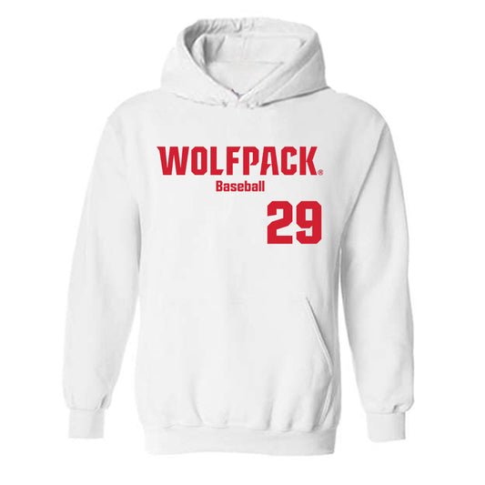NC State - NCAA Baseball : Julien Peissel - Classic Shersey Hooded Sweatshirt