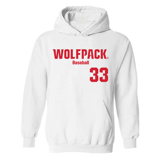 NC State - NCAA Baseball : Kaden Morris - Classic Shersey Hooded Sweatshirt