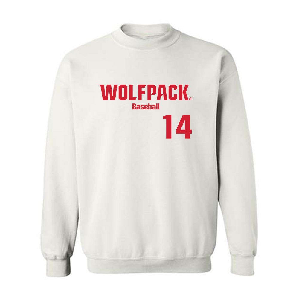 NC State - NCAA Baseball : Ty Head - Classic Shersey Crewneck Sweatshirt