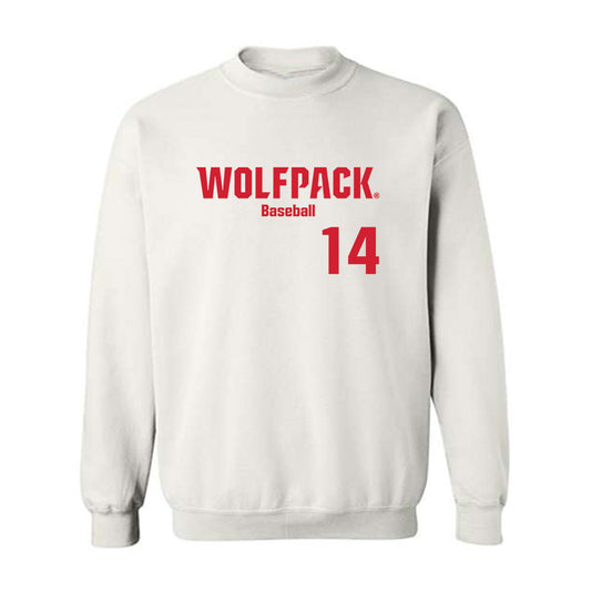 NC State - NCAA Baseball : Ty Head - Classic Shersey Crewneck Sweatshirt