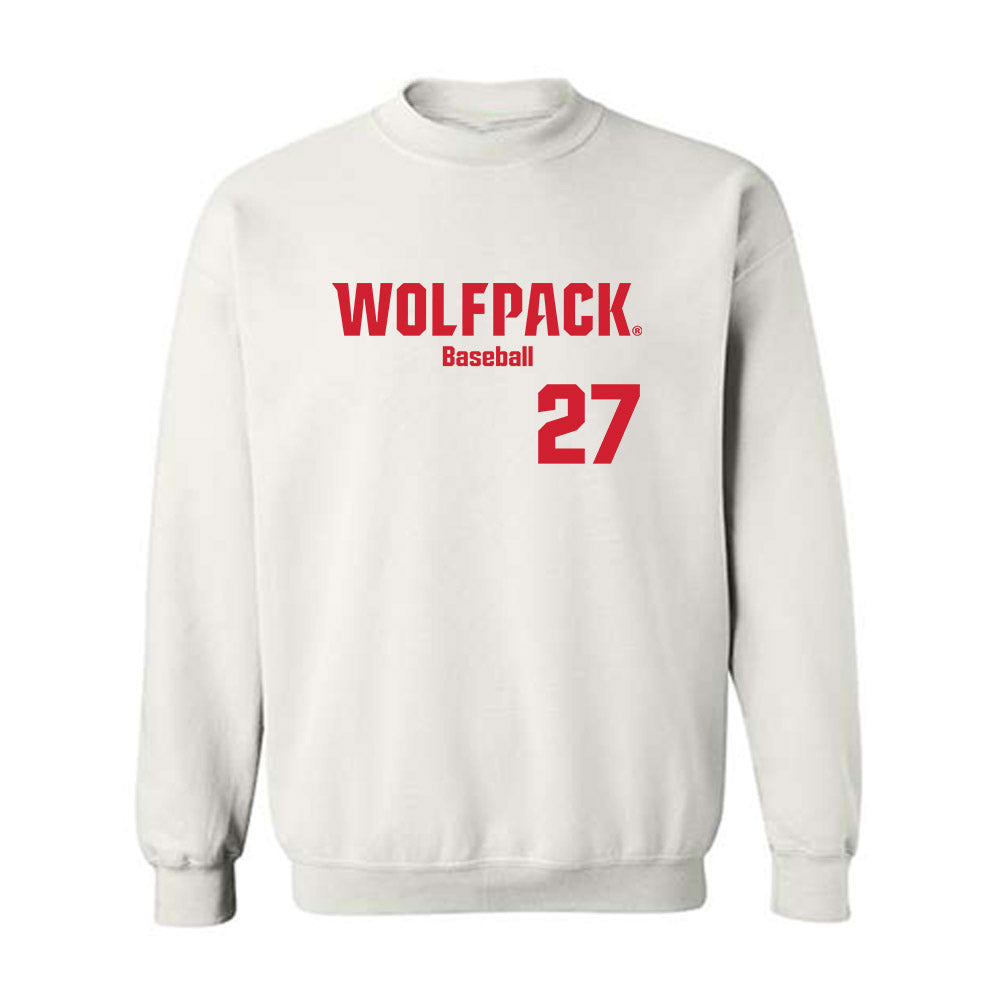 NC State - NCAA Baseball : Chris Mchugh - Classic Shersey Crewneck Sweatshirt