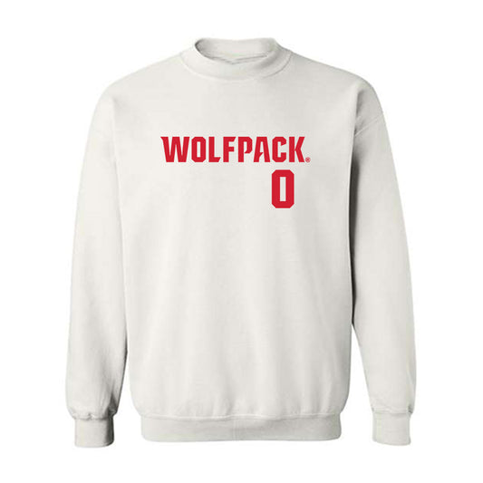 NC State - NCAA Baseball : Luke Nixon - Crewneck Sweatshirt Classic Shersey
