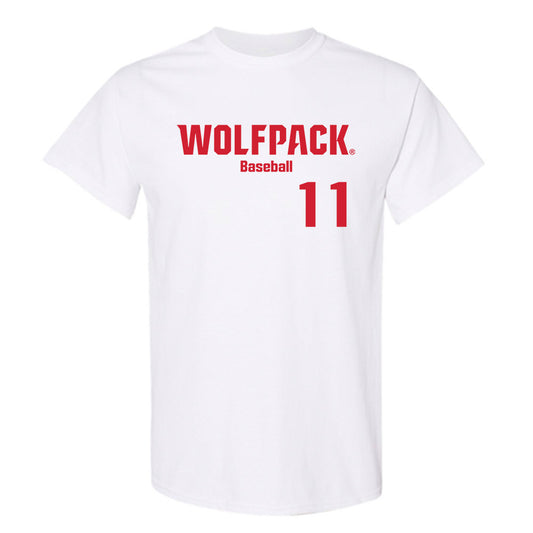 NC State - NCAA Baseball : Preston Bonn - Classic Shersey T-Shirt-0