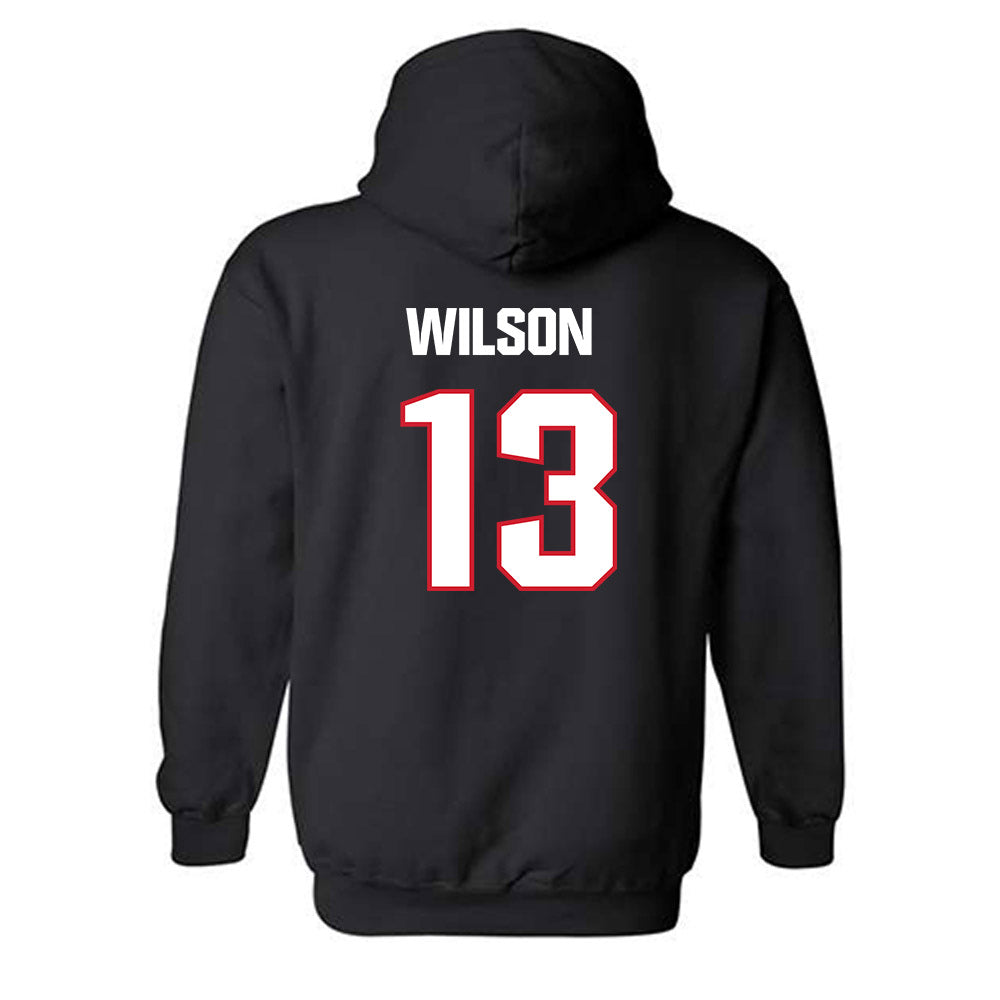 NC State - NCAA Softball : Gabi Wilson - Hooded Sweatshirt Classic Shersey