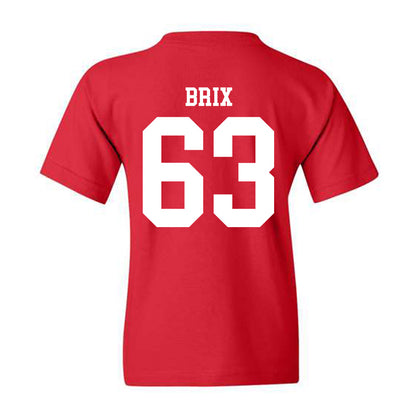 Nebraska - NCAA Football : Grant Brix - Youth T-Shirt