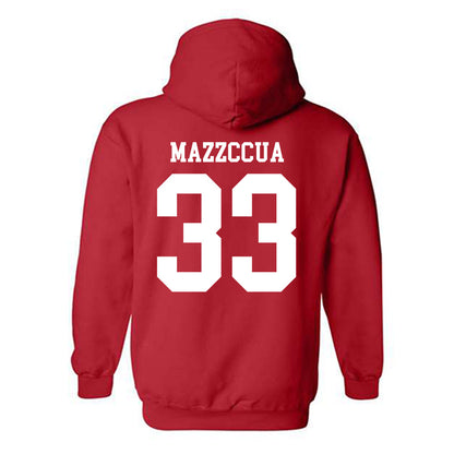 Nebraska - NCAA Football : Maurice Mazzccua - Hooded Sweatshirt