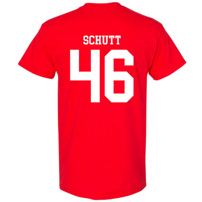 Nebraska - NCAA Football : Connor Schutt - Fashion Shersey T-Shirt-1