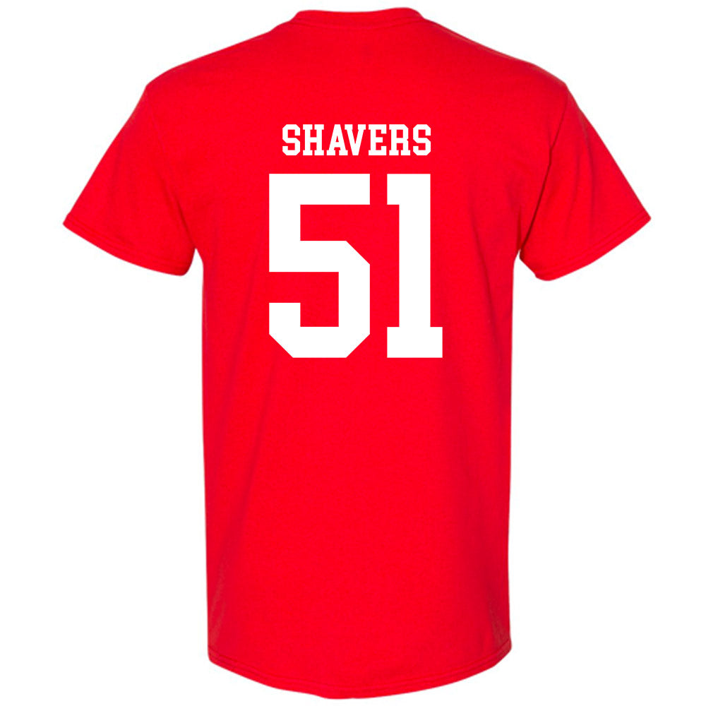 Nebraska - NCAA Football : Vincent Shavers - T-Shirt