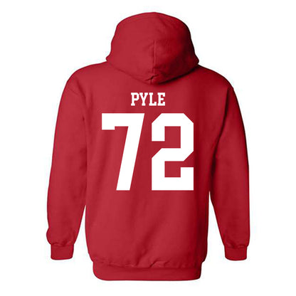 Nebraska - NCAA Football : Gibson Pyle - Hooded Sweatshirt Generic Shersey