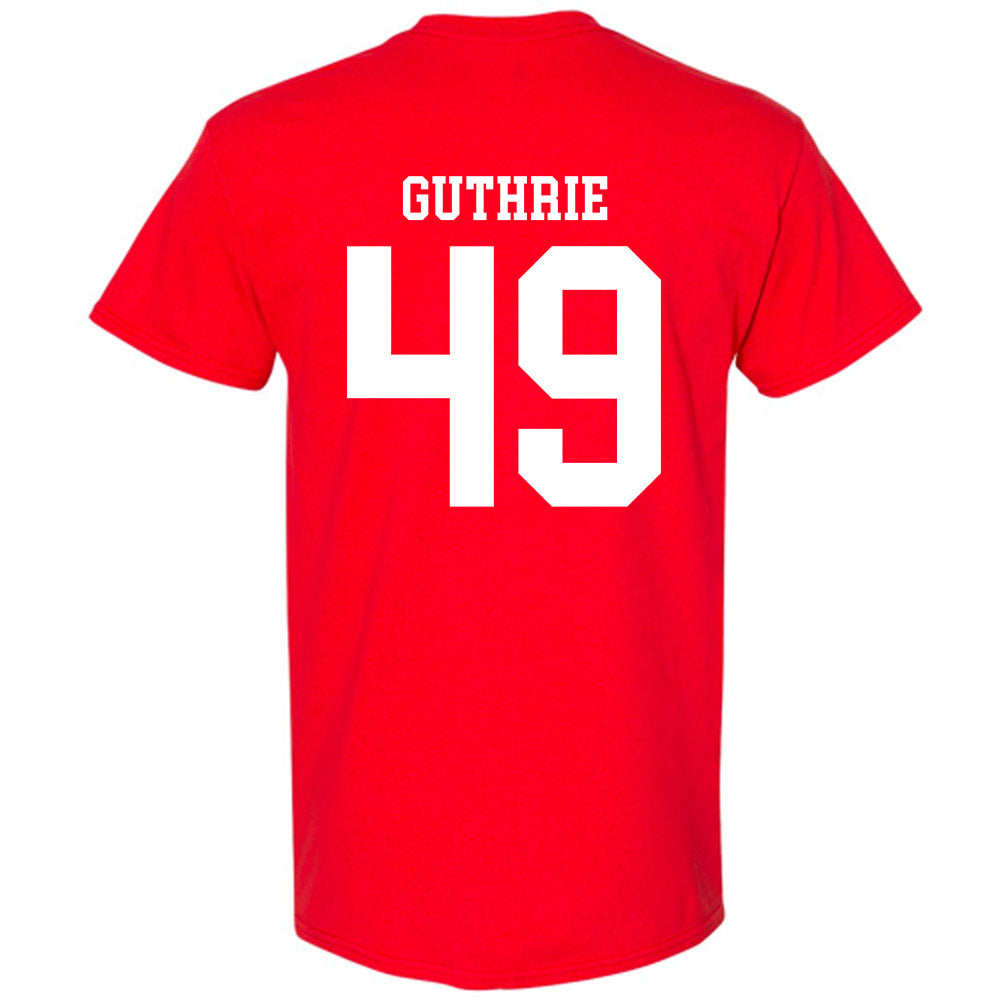 Nebraska - NCAA Football : Rex Guthrie - Fashion Shersey T-Shirt