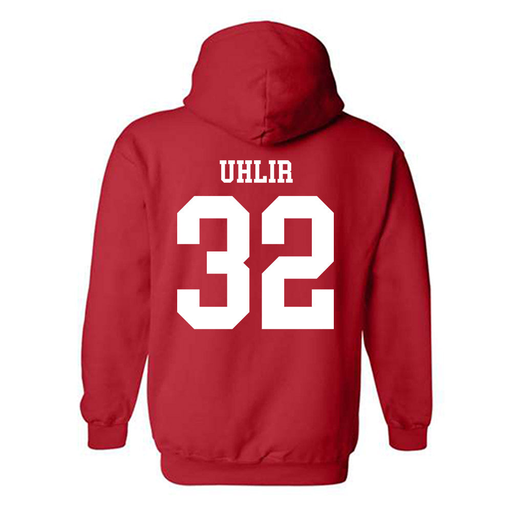 Nebraska - NCAA Football : Trent Uhlir - Fashion Shersey Hooded Sweatshirt