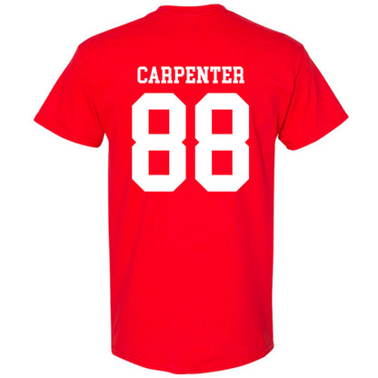 Nebraska - NCAA Football : Jackson Carpenter - Fashion Shersey T-Shirt-1