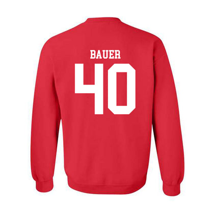 Nebraska - NCAA Football : Rowdy Bauer - Crewneck Sweatshirt