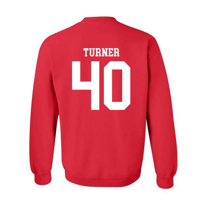 Nebraska - NCAA Football : Brice Turner - Crewneck Sweatshirt