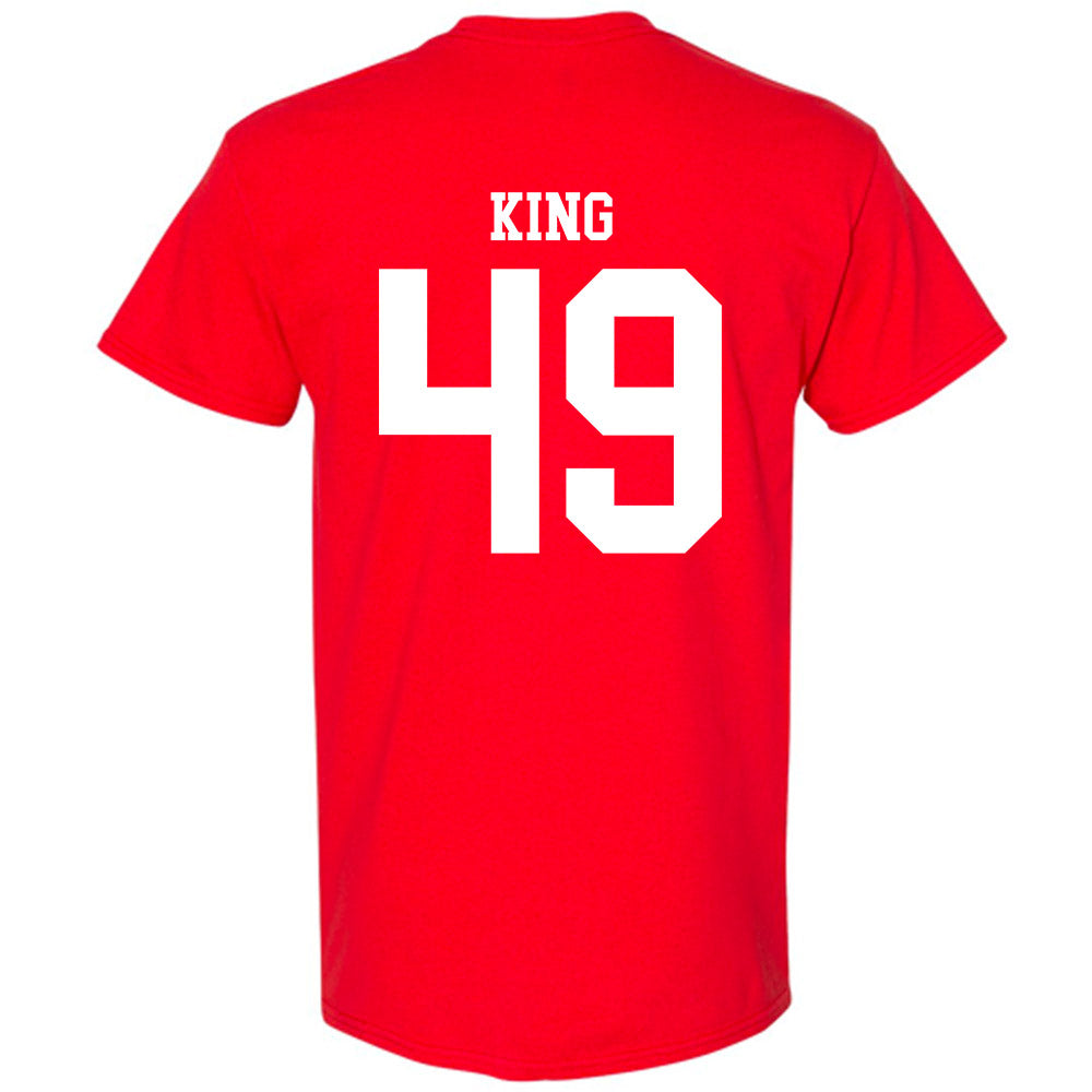 Nebraska - NCAA Football : Danny King - Fashion Shersey T-Shirt