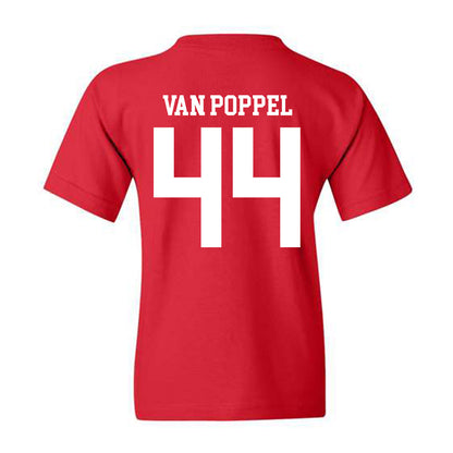 Nebraska - NCAA Football : Riley Van Poppel - Youth T-Shirt