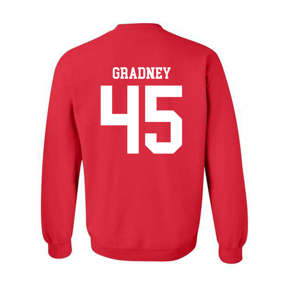 Nebraska - NCAA Football : Roger Gradney - Fashion Shersey Crewneck Sweatshirt-1