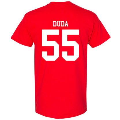 Nebraska - NCAA Football : Ethan Duda - Fashion Shersey T-Shirt-1