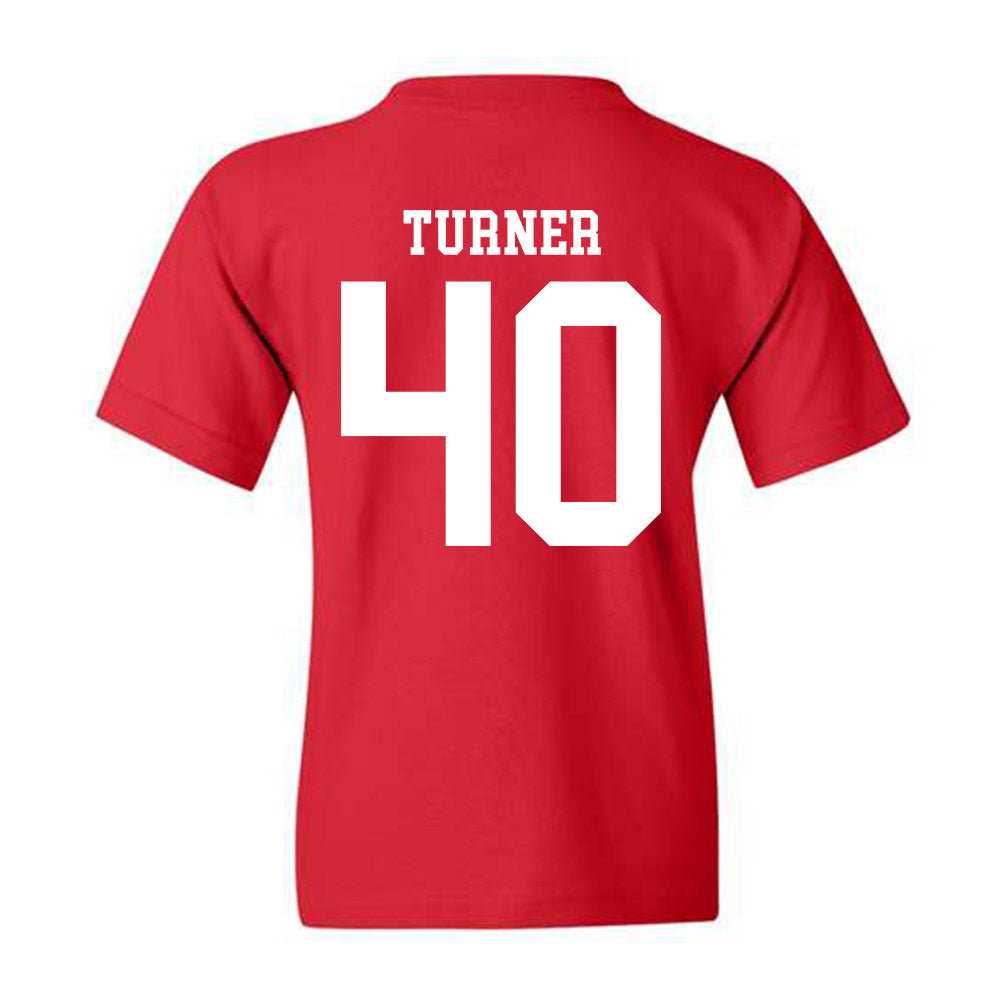 Nebraska - NCAA Football : Brice Turner - Youth T-Shirt