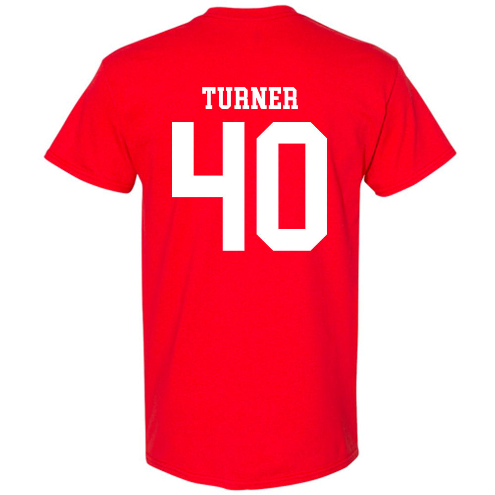 Nebraska - NCAA Football : Brice Turner - T-Shirt