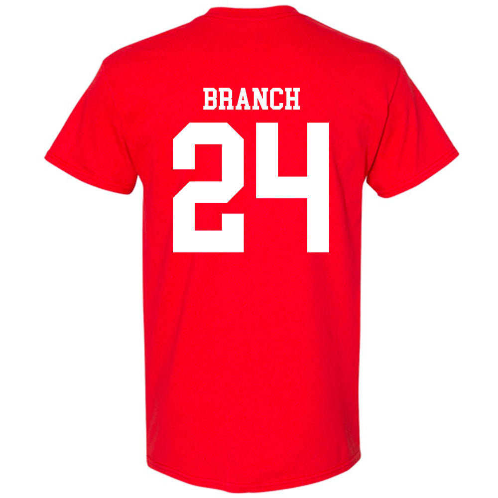 Nebraska - NCAA Football : Derek Branch - Fashion Shersey T-Shirt-1
