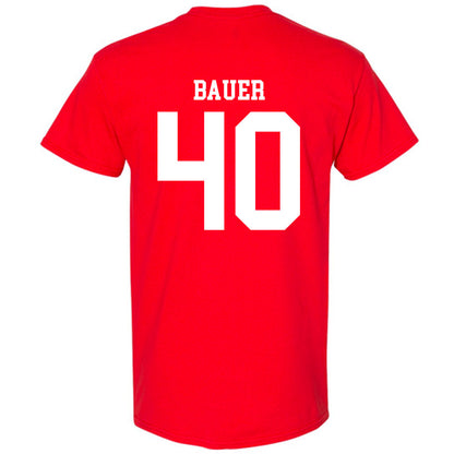 Nebraska - NCAA Football : Rowdy Bauer - T-Shirt