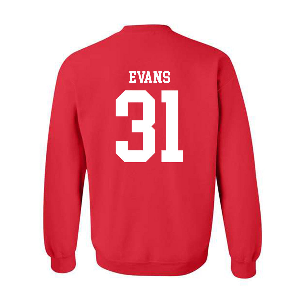 Nebraska - NCAA Football : Ryker Evans - Crewneck Sweatshirt