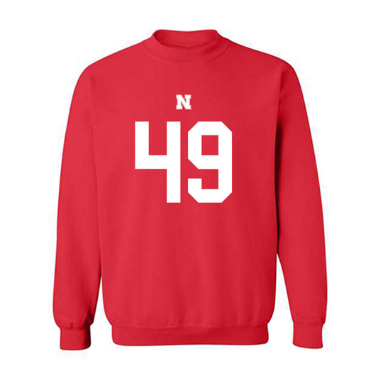 Nebraska - NCAA Football : Rex Guthrie - Fashion Shersey Crewneck Sweatshirt