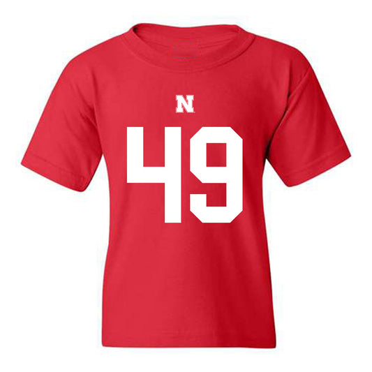 Nebraska - NCAA Football : Rex Guthrie - Fashion Shersey Youth T-Shirt